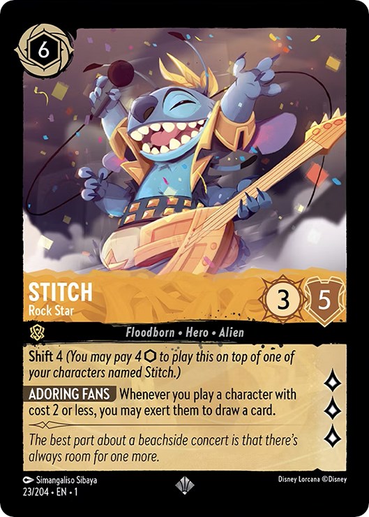 Stitch - Rock Star (23/204) [The First Chapter] | The CG Realm