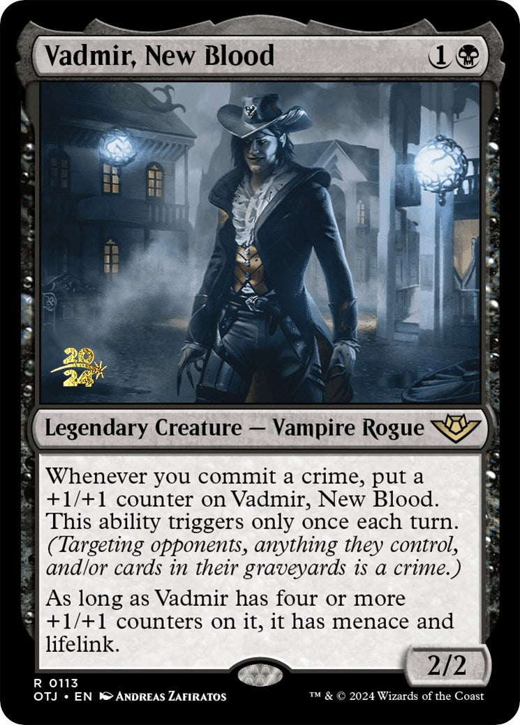 Vadmir, New Blood [Outlaws of Thunder Junction Prerelease Promos] | The CG Realm
