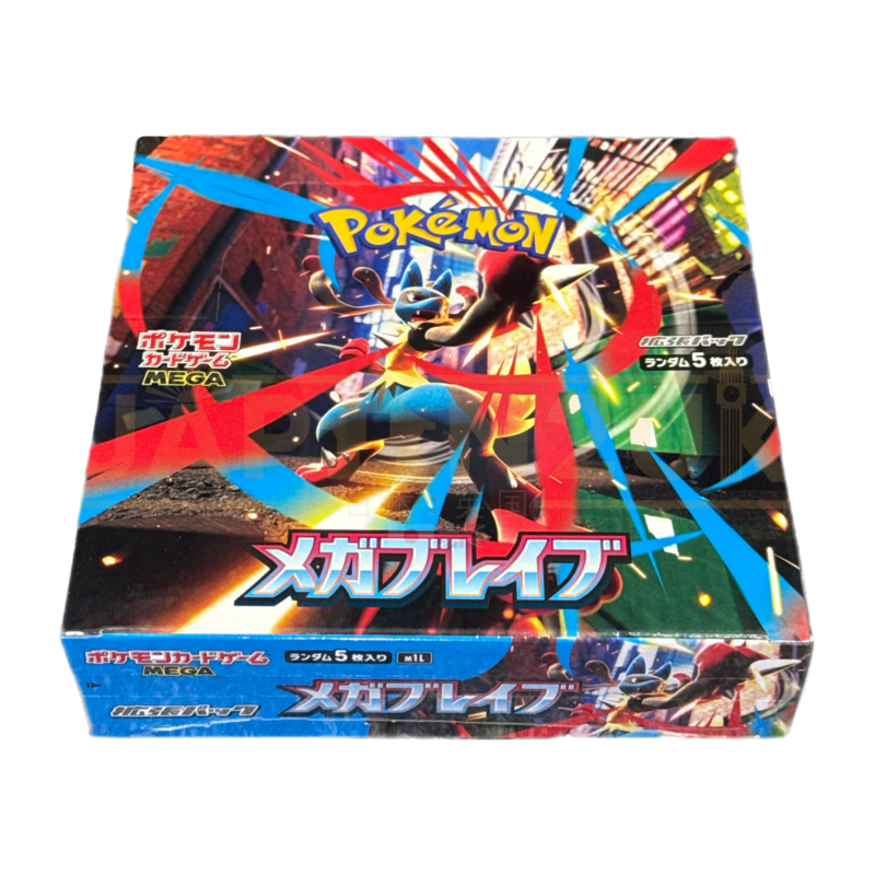 mega brave m1l booster box POKEMON Mega Brave M1L Japanese Booster Box – The CG Realm