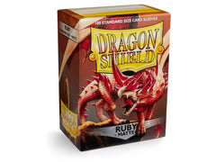Dragon Shield Matte Sleeve - Ruby ‘Rubis’ 100ct | The CG Realm