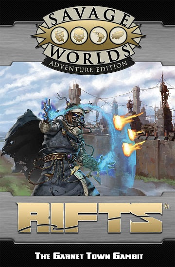 SAVAGE RIFTS GM SCREEN & GARNET TOWN GAMBIT ADV | The CG Realm