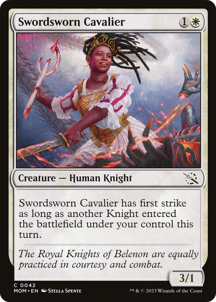 Swordsworn Cavalier [March of the Machine] | The CG Realm