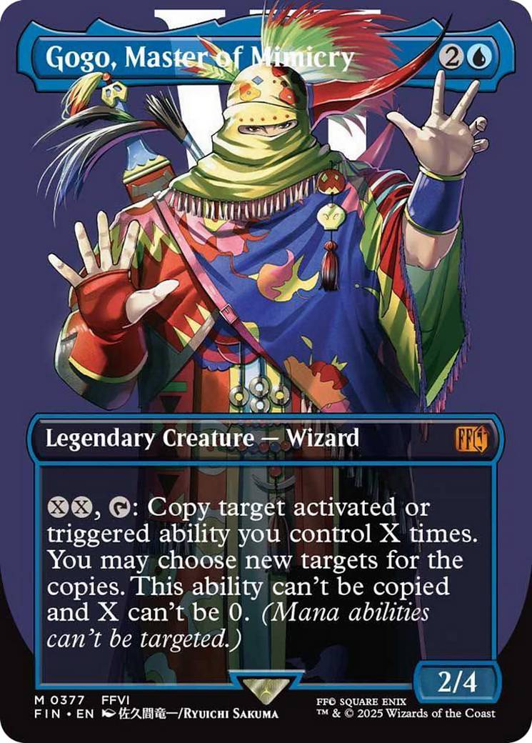 Gogo, Master of Mimicry (Borderless) [FINAL FANTASY] | The CG Realm