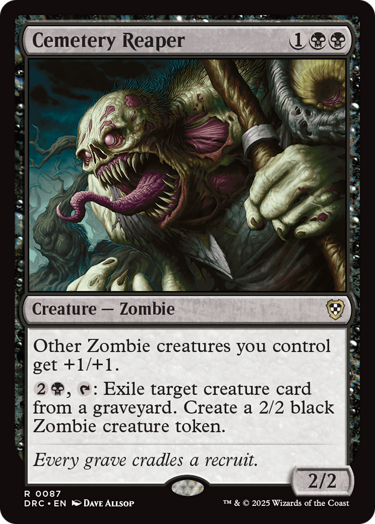 Cemetery Reaper [Aetherdrift Commander] | The CG Realm