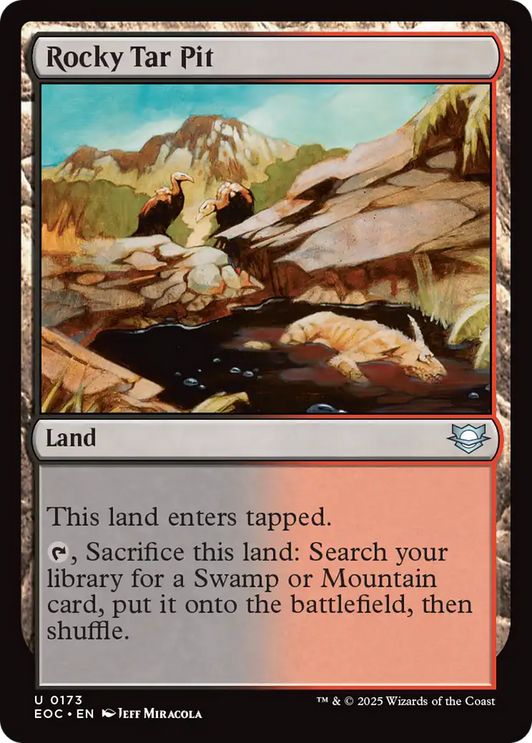 Rocky Tar Pit [Edge of Eternities Commander] | The CG Realm