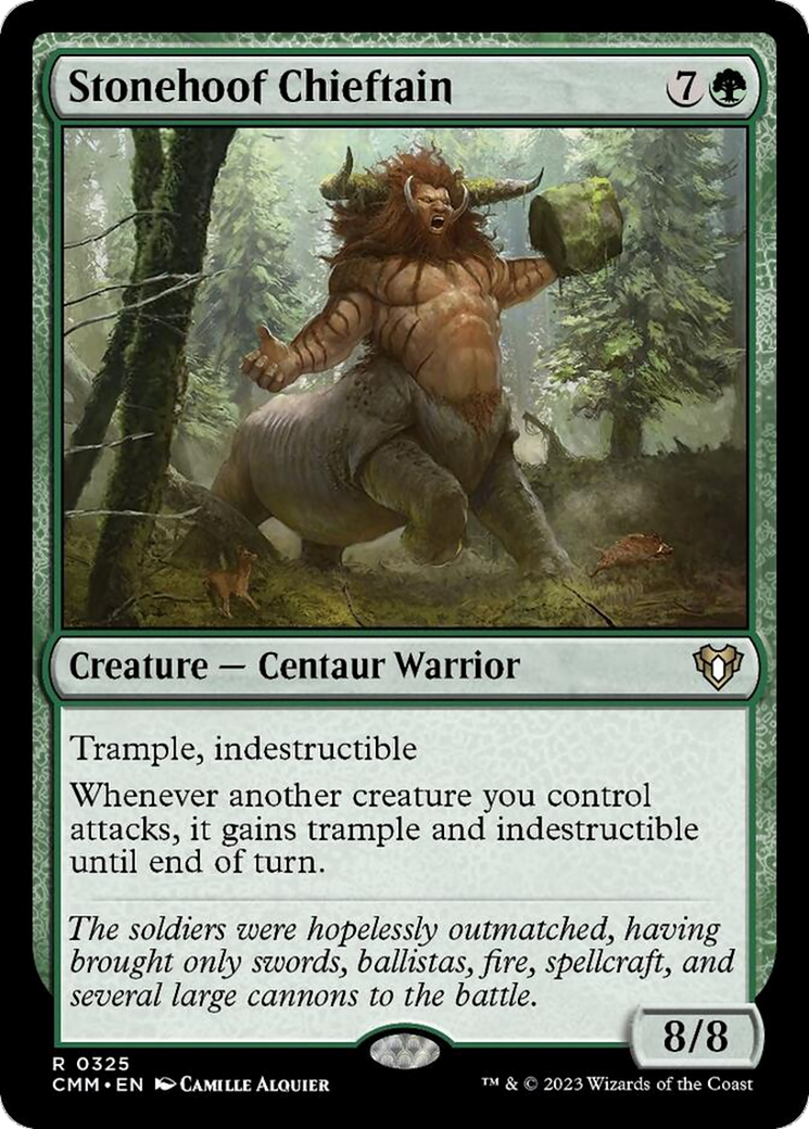 Stonehoof Chieftain [Commander Masters] | The CG Realm