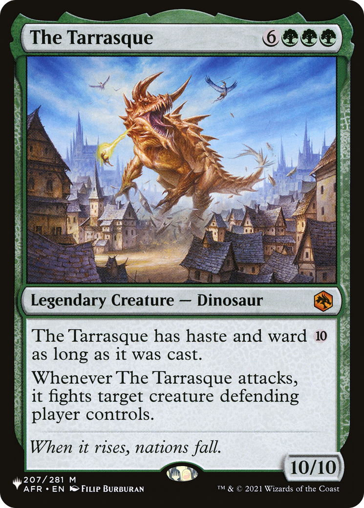 The Tarrasque [The List] | The CG Realm