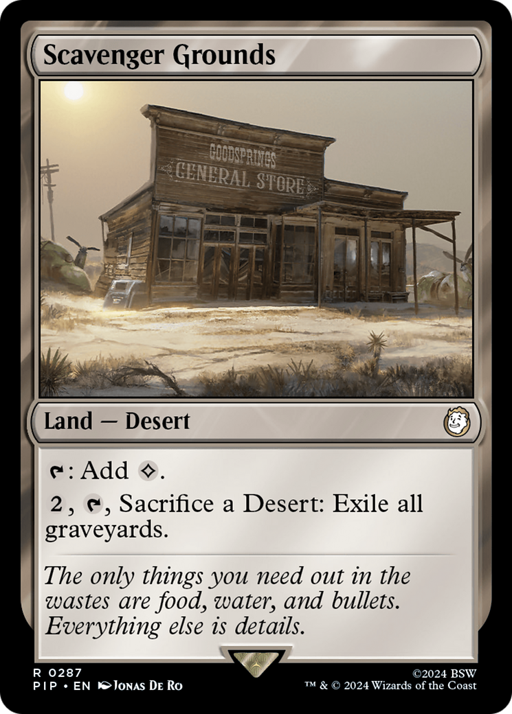 Scavenger Grounds [Fallout] | The CG Realm