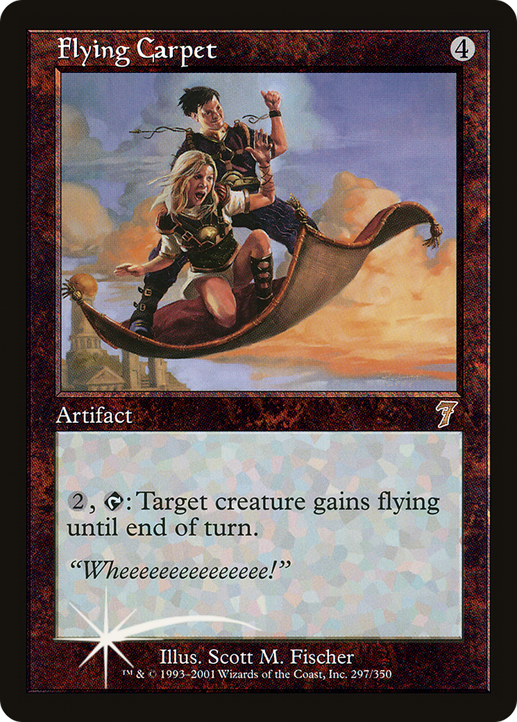 Flying Carpet (7ED-297) - 7th Edition Foil