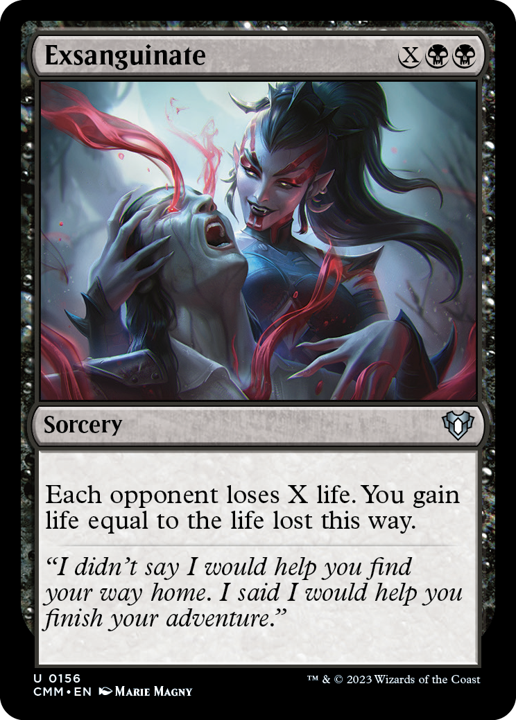 Exsanguinate [Commander Masters] | The CG Realm