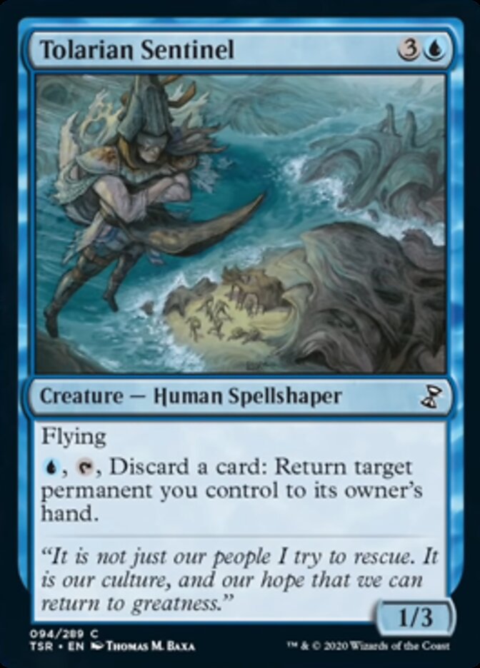 Tolarian Sentinel [Time Spiral Remastered] | The CG Realm