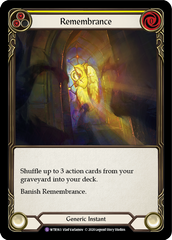 Remembrance [U-WTR163] (Welcome to Rathe Unlimited)  Unlimited Rainbow Foil | The CG Realm