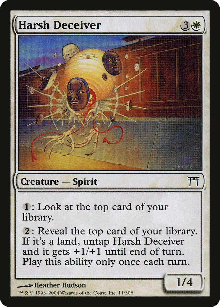 Harsh Deceiver (CHK-011) - Champions of Kamigawa