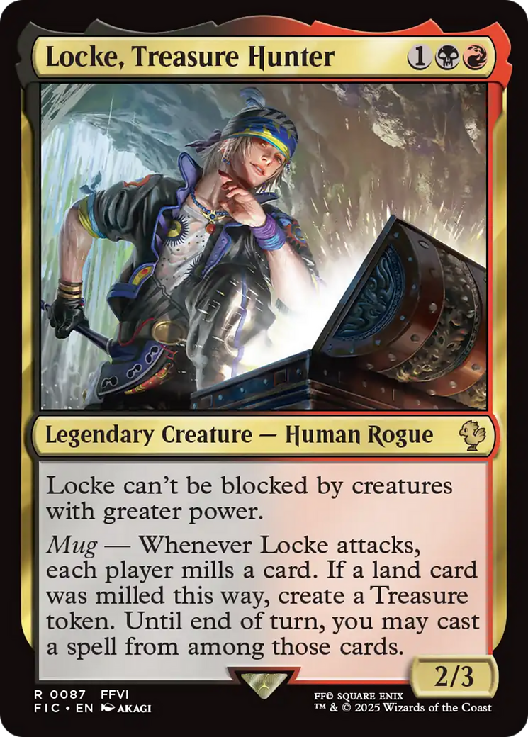 Locke, Treasure Hunter [FINAL FANTASY Commander] | The CG Realm