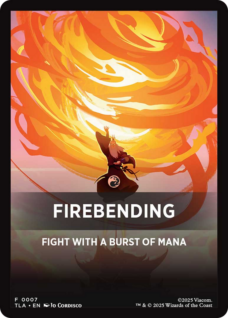 Firebending Theme Card [Avatar: The Last Airbender] | The CG Realm