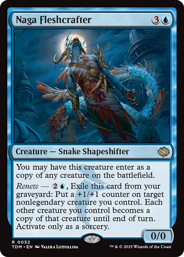 Naga Fleshcrafter [Tarkir: Dragonstorm] | The CG Realm