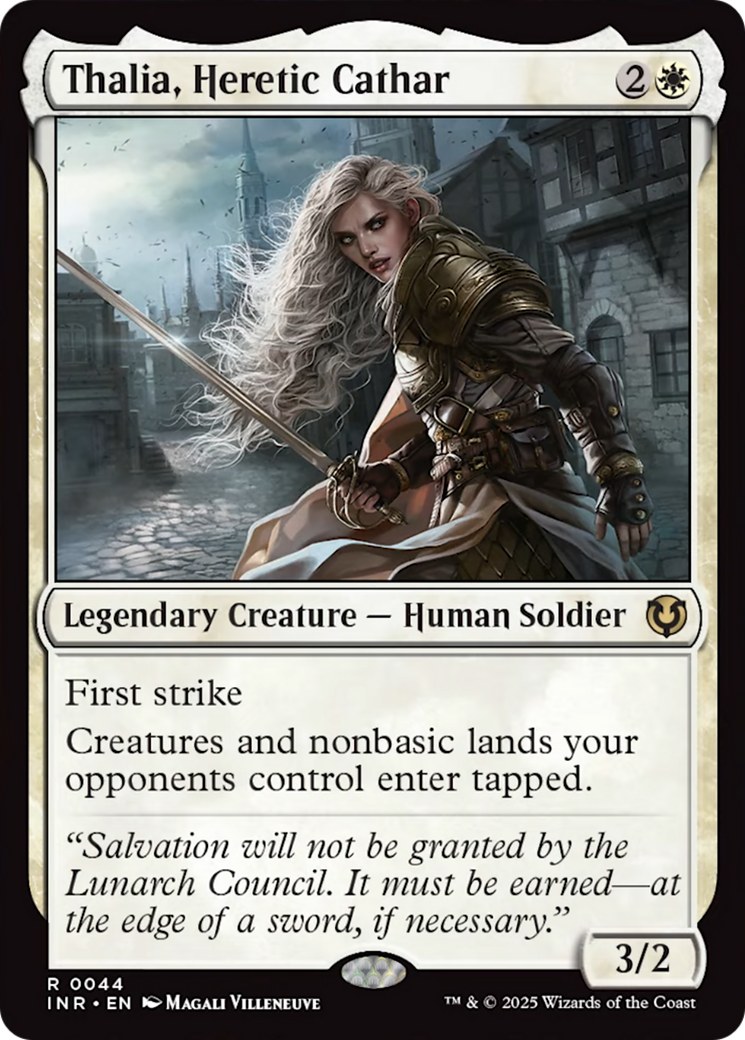 Thalia, Heretic Cathar [Innistrad Remastered] | The CG Realm