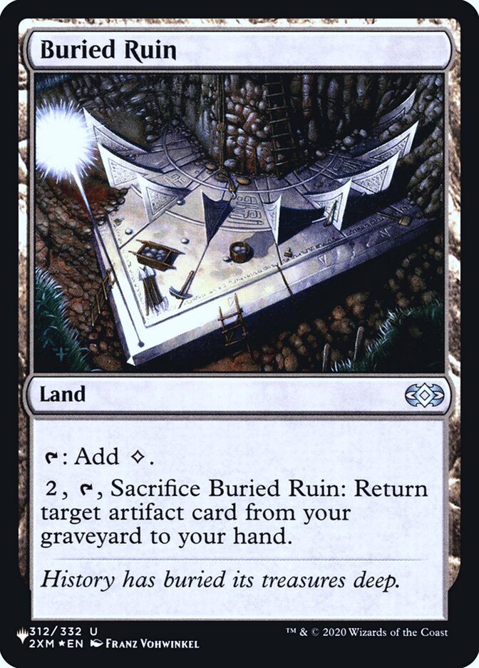 Buried Ruin [Secret Lair: Heads I Win, Tails You Lose] | The CG Realm