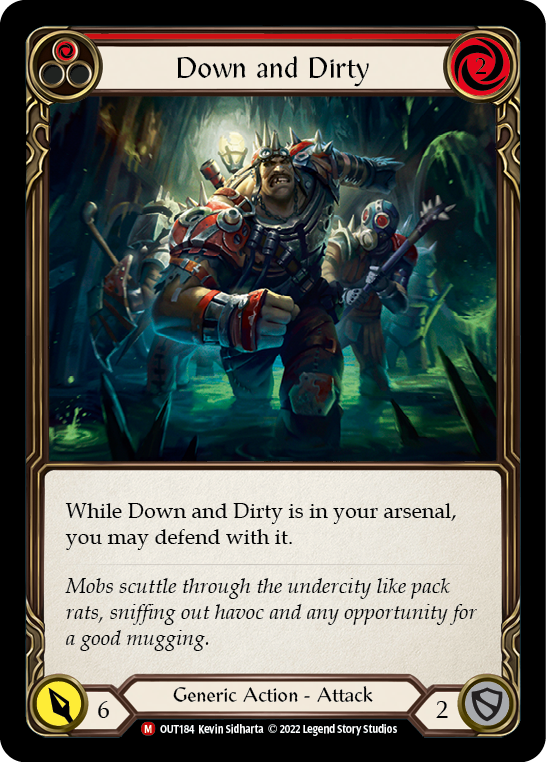 Down and Dirty [OUT184] (Outsiders) | The CG Realm