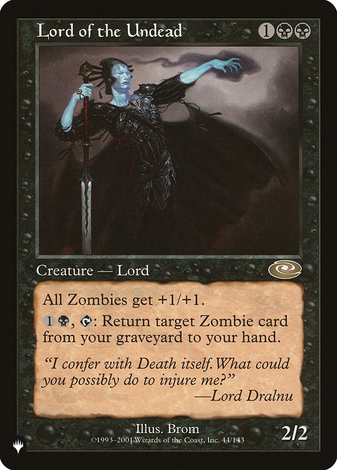 Lord of the Undead [The List] | The CG Realm