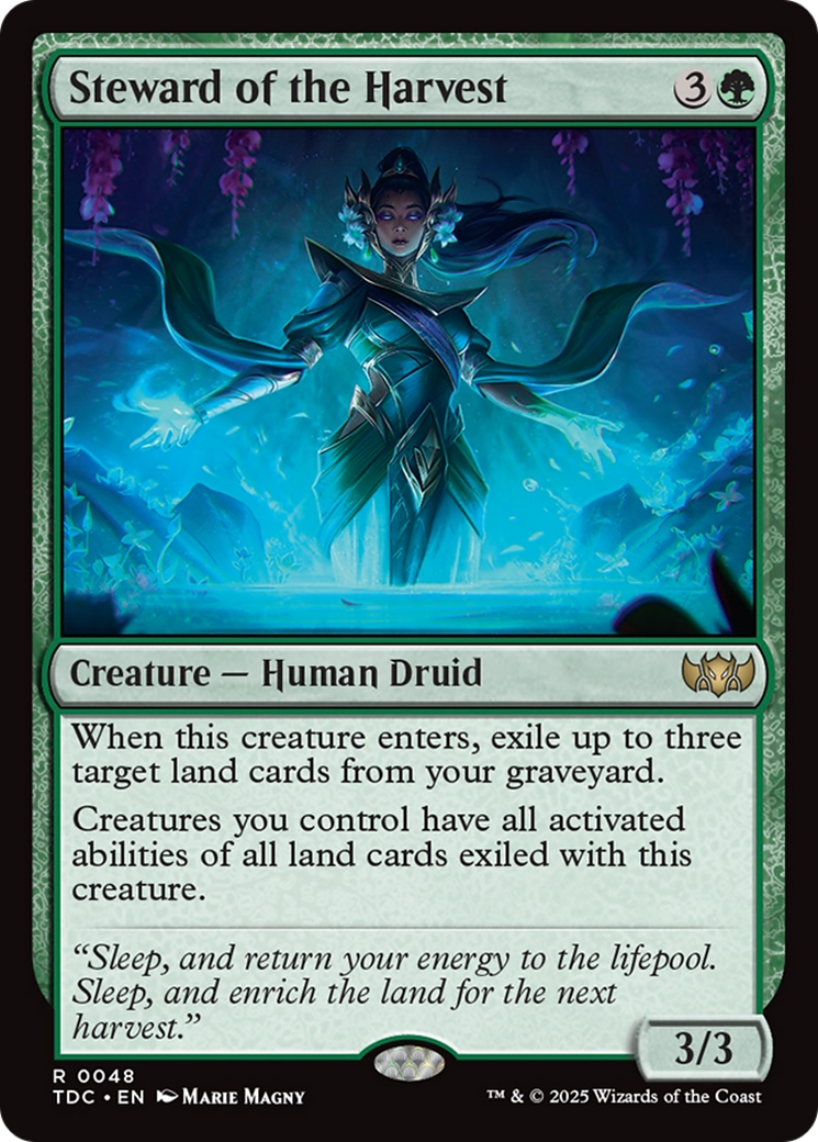 Steward of the Harvest [Tarkir: Dragonstorm Commander] | The CG Realm