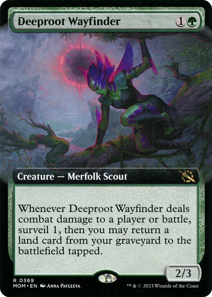Deeproot Wayfinder (Extended Art) [March of the Machine] | The CG Realm