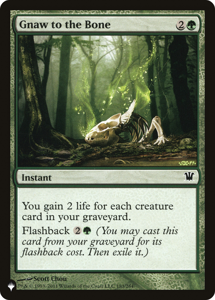 Gnaw to the Bone [The List] | The CG Realm