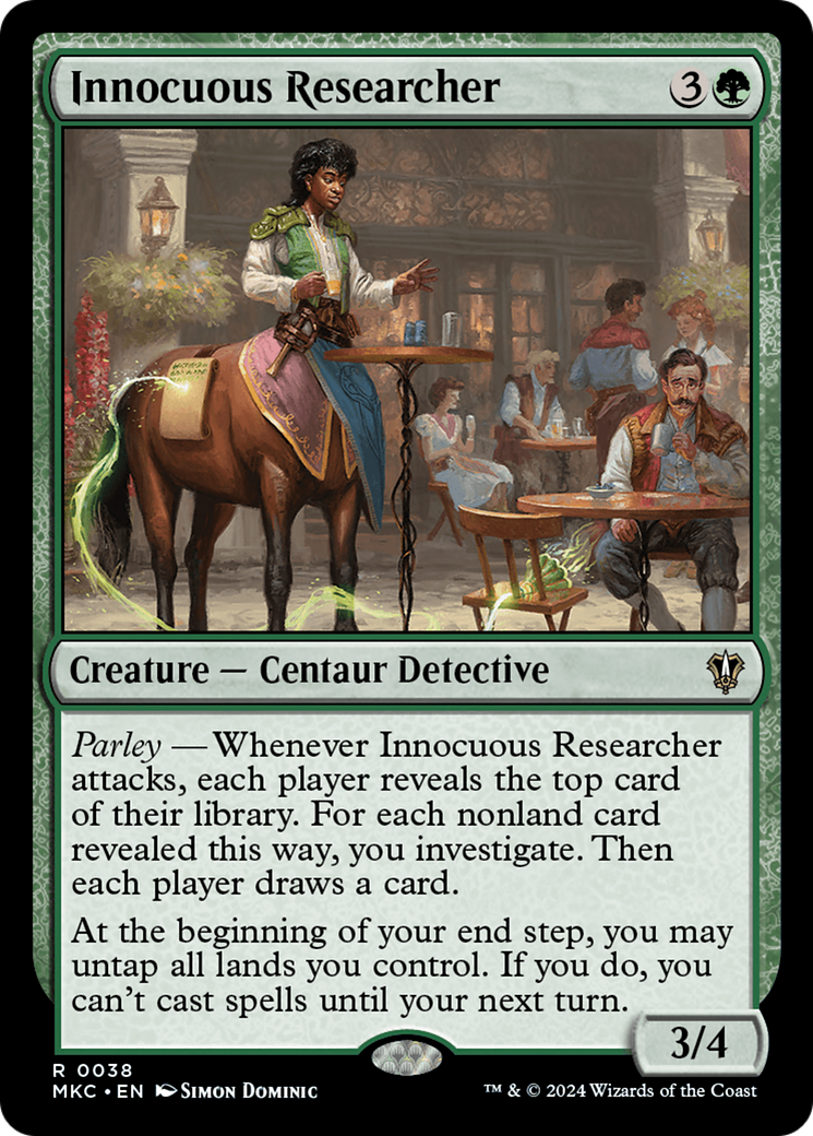 Innocuous Researcher [Murders at Karlov Manor Commander] | The CG Realm