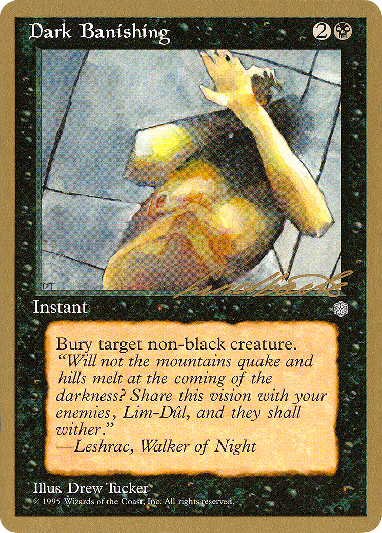 Dark Banishing - 1996 Leon Lindback (ICE) (WCD-) - Pro Tour Collector Set