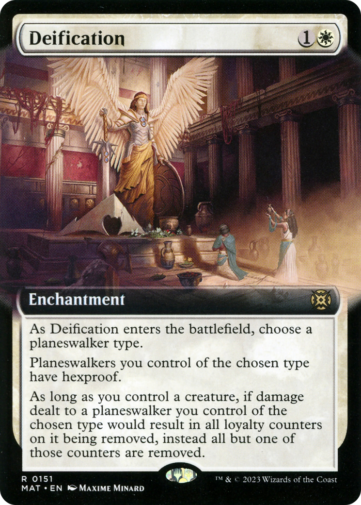 Deification (Extended Art) (MAT-151) - March of the Machine: The Aftermath: (Extended Art)