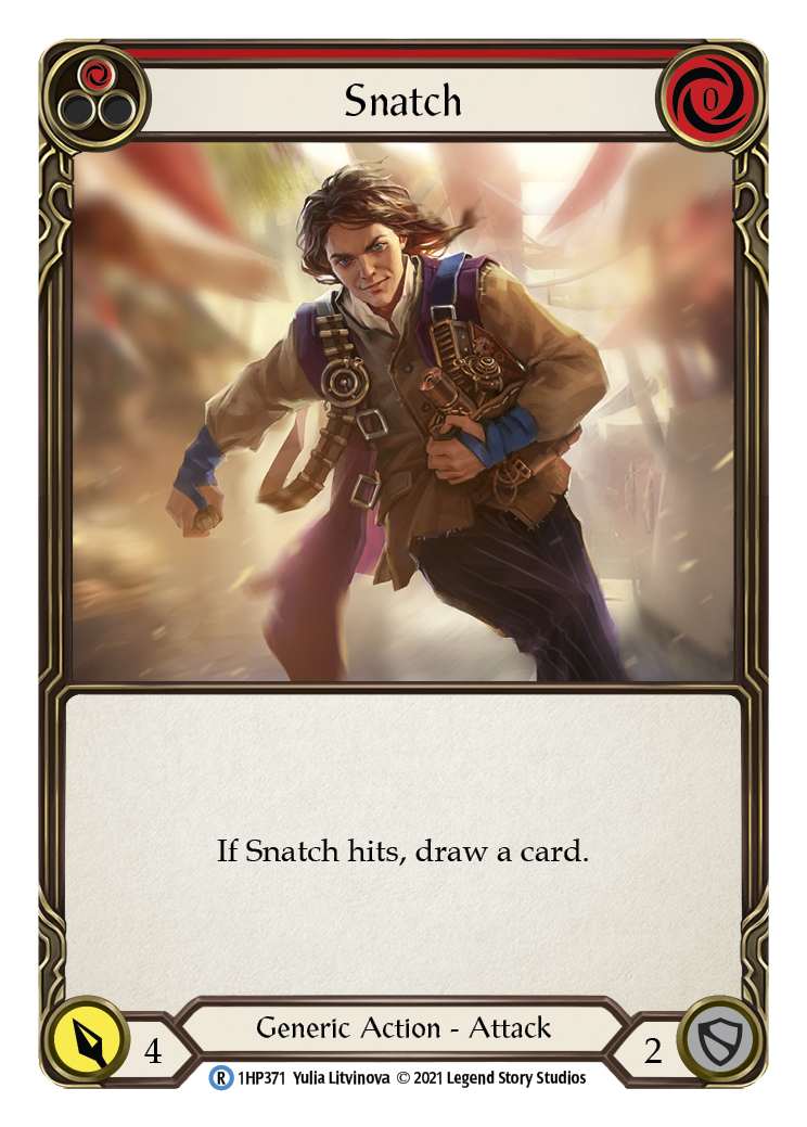 Snatch (Red) [1HP371] (History Pack 1) | The CG Realm