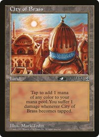 City of Brass (4th Place) (Oversized) [Oversize Cards] | The CG Realm