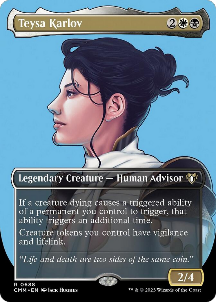 Teysa Karlov (Borderless Profile) [Commander Masters] | The CG Realm