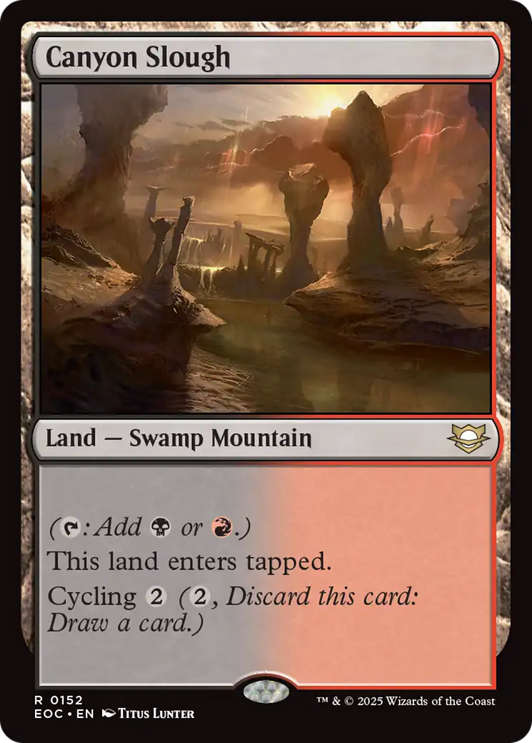 Canyon Slough [Edge of Eternities Commander] | The CG Realm