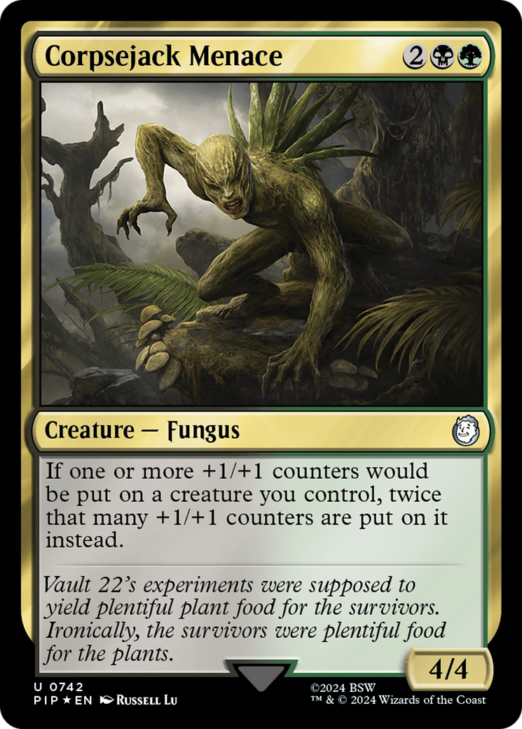 Corpsejack Menace (Surge Foil) (PIP-742) - Fallout Foil