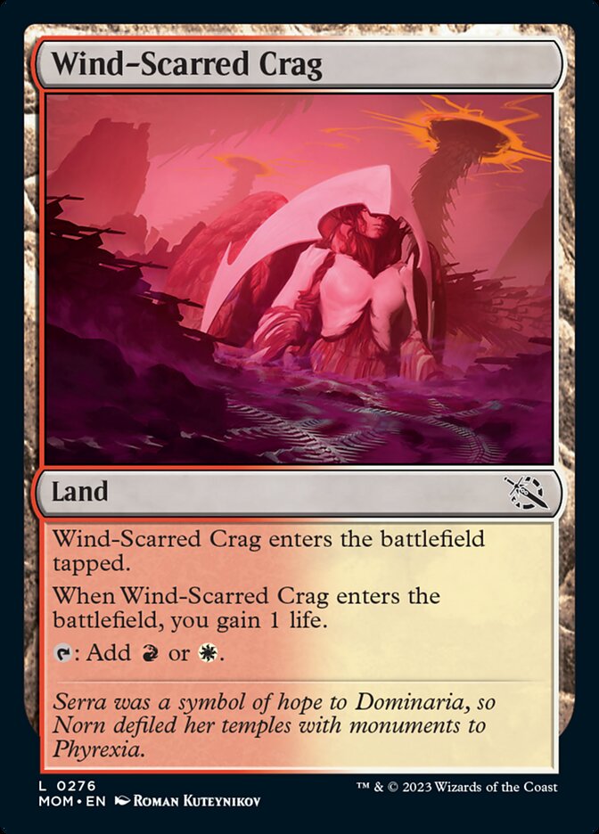 Wind-Scarred Crag [March of the Machine] | The CG Realm