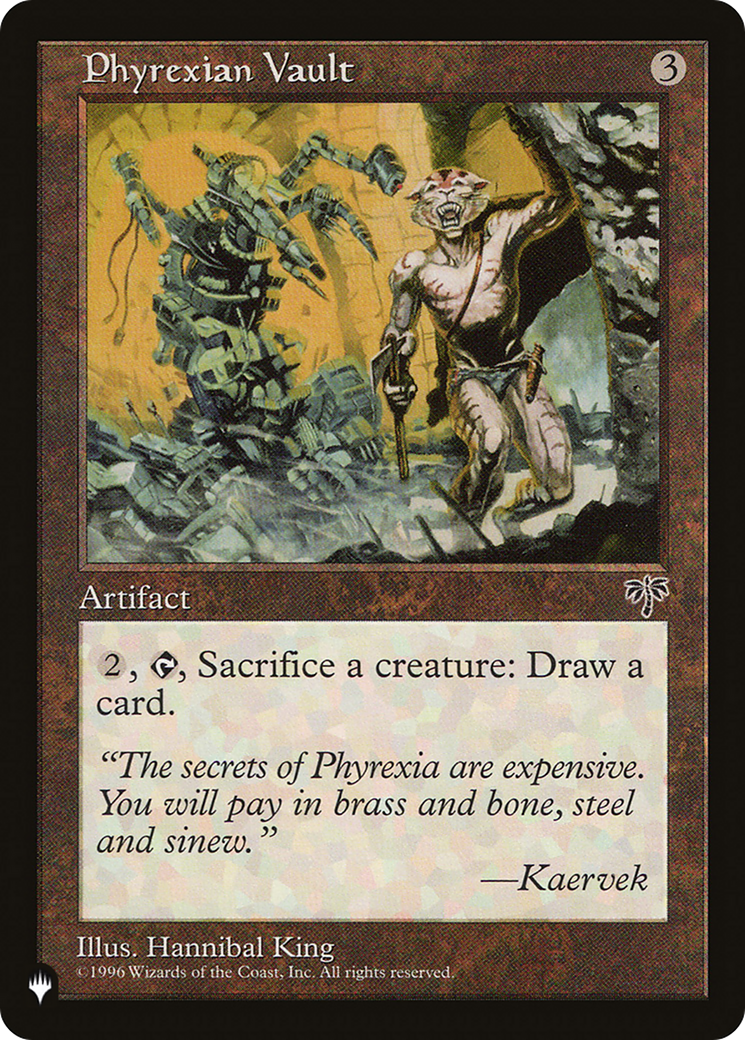 Phyrexian Vault [The List] | The CG Realm