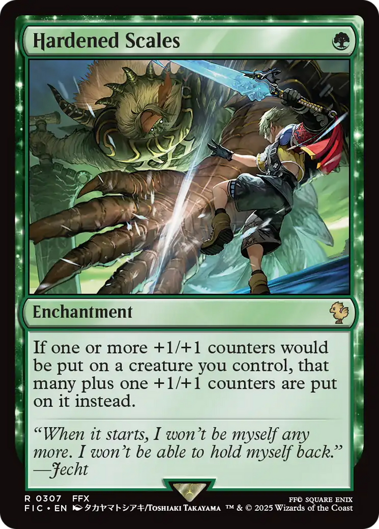 Hardened Scales [FINAL FANTASY Commander] | The CG Realm