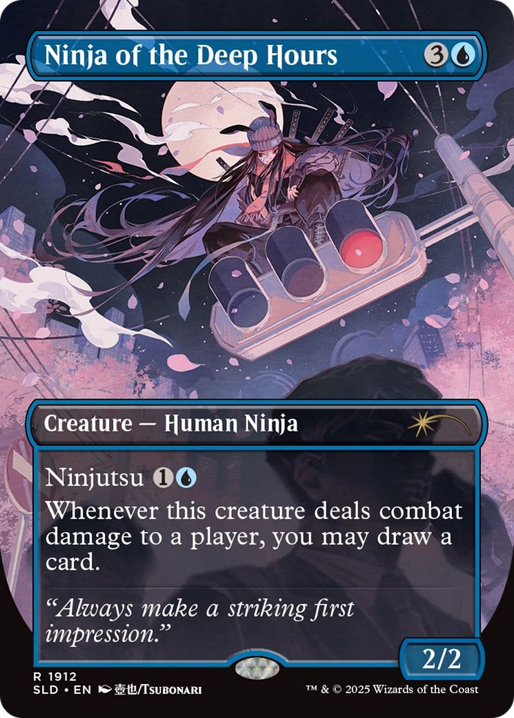 Ninja of the Deep Hours (Rainbow Foil) [Secret Lair Drop Series] | The CG Realm