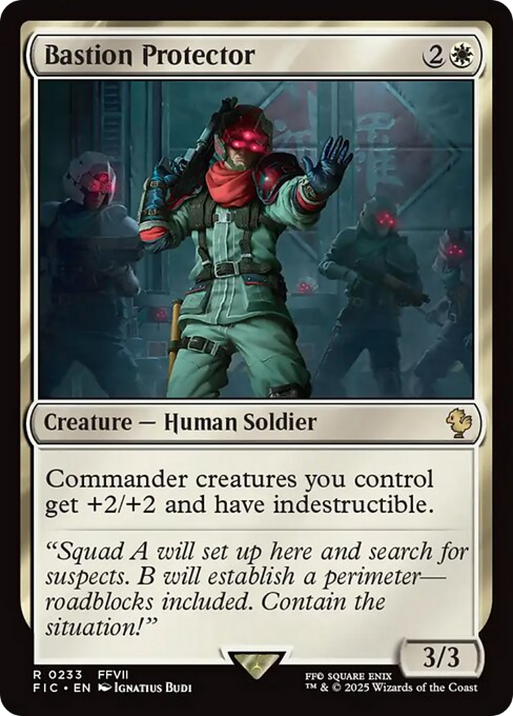 Bastion Protector [FINAL FANTASY Commander] | The CG Realm
