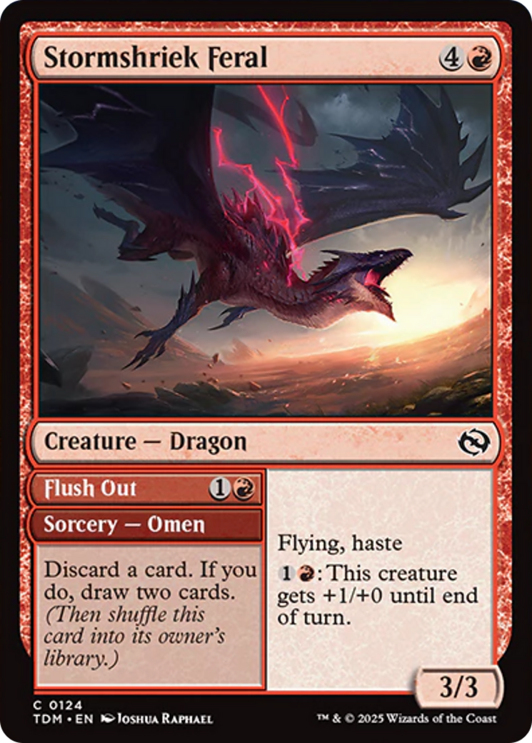 Stormshriek Feral [Tarkir: Dragonstorm] | The CG Realm