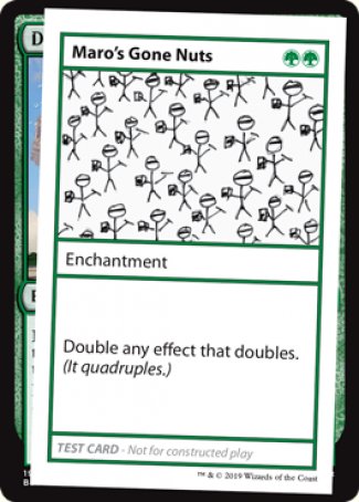 Maro's Gone Nuts (2021 Edition) [Mystery Booster Playtest Cards] | The CG Realm
