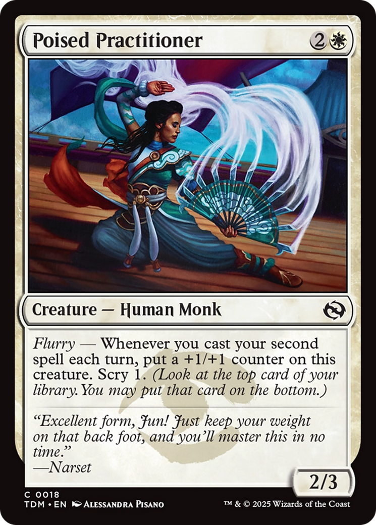 Poised Practitioner [Tarkir: Dragonstorm] | The CG Realm