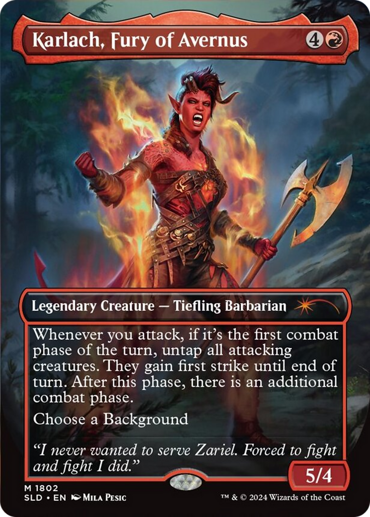 Karlach, Fury of Avernus [Secret Lair Drop Series] | The CG Realm