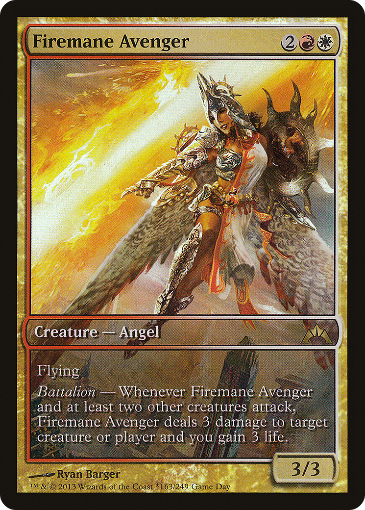 Firemane Avenger (GAME-163) - Gatecrash Promos Foil