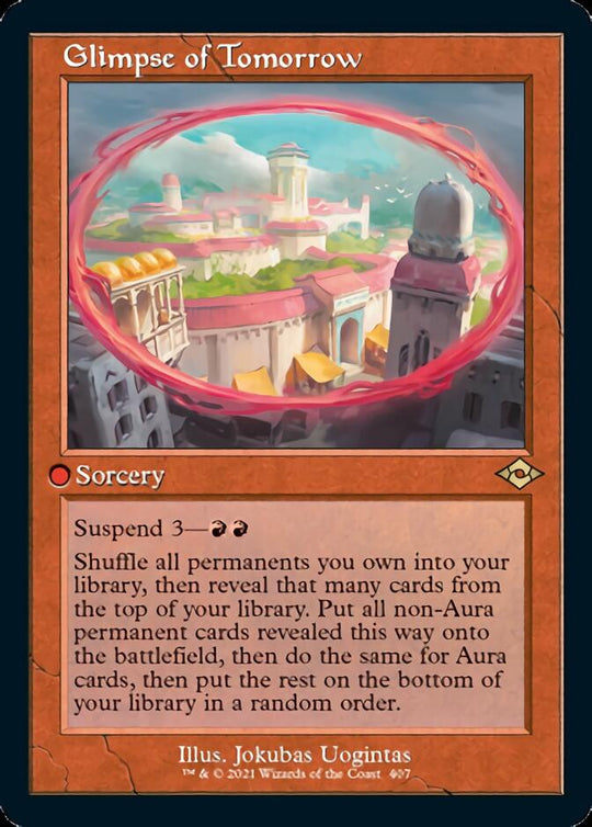 Glimpse of Tomorrow (Retro Frame) (MH2-407) - Modern Horizons 2 Foil