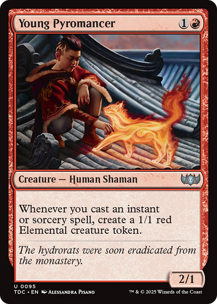 Young Pyromancer [Tarkir: Dragonstorm Commander] | The CG Realm