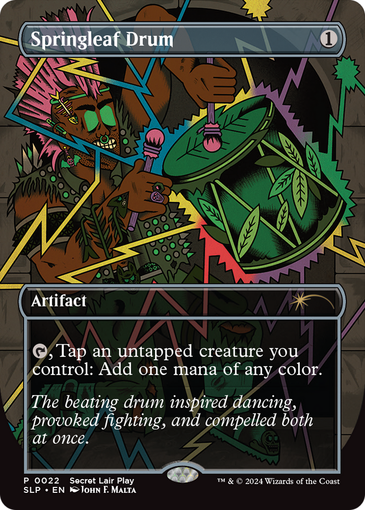 Springleaf Drum [Secret Lair Showdown] | The CG Realm