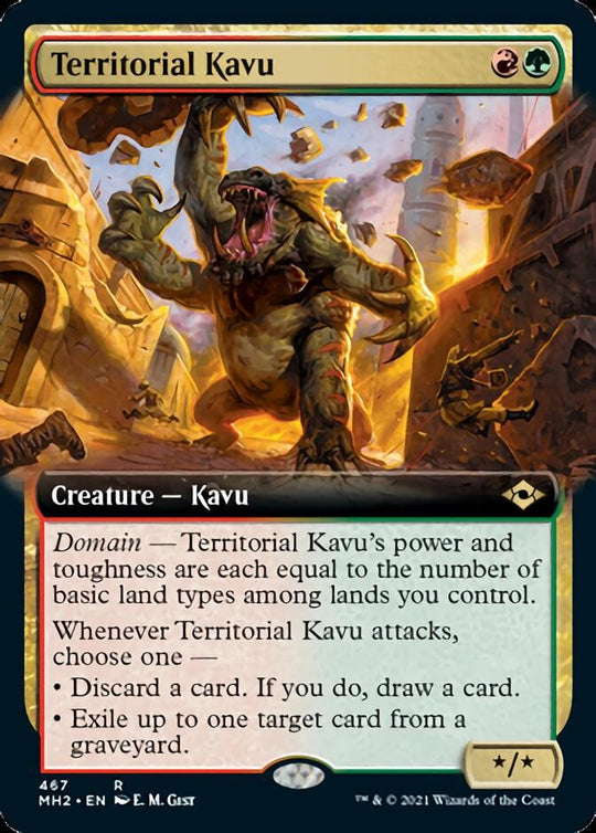 Territorial Kavu (Extended Art) (MH2-467) - Modern Horizons 2: (Extended Art)