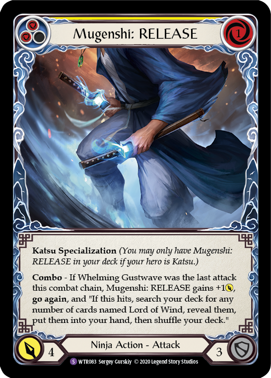 Mugenshi: RELEASE [U-WTR083] (Welcome to Rathe Unlimited)  Unlimited Rainbow Foil | The CG Realm
